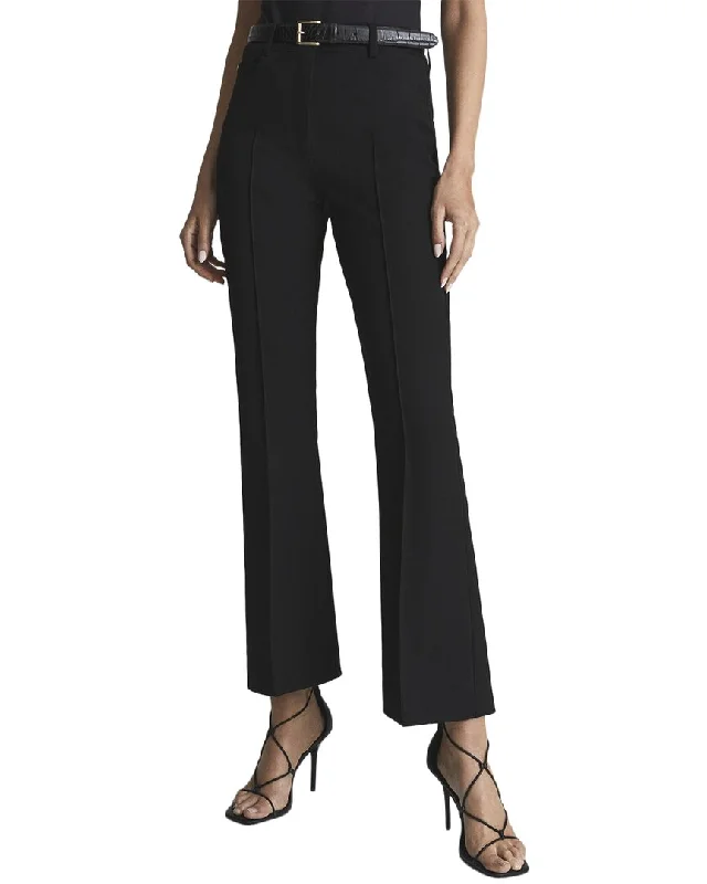 Flare dresses with built-in bras for added support -Reiss Lili Kick Flare Trouser