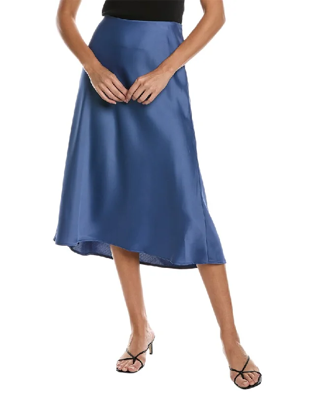 Flare dresses with removable belts for versatile styling -Anne Klein Bias Flare Skirt