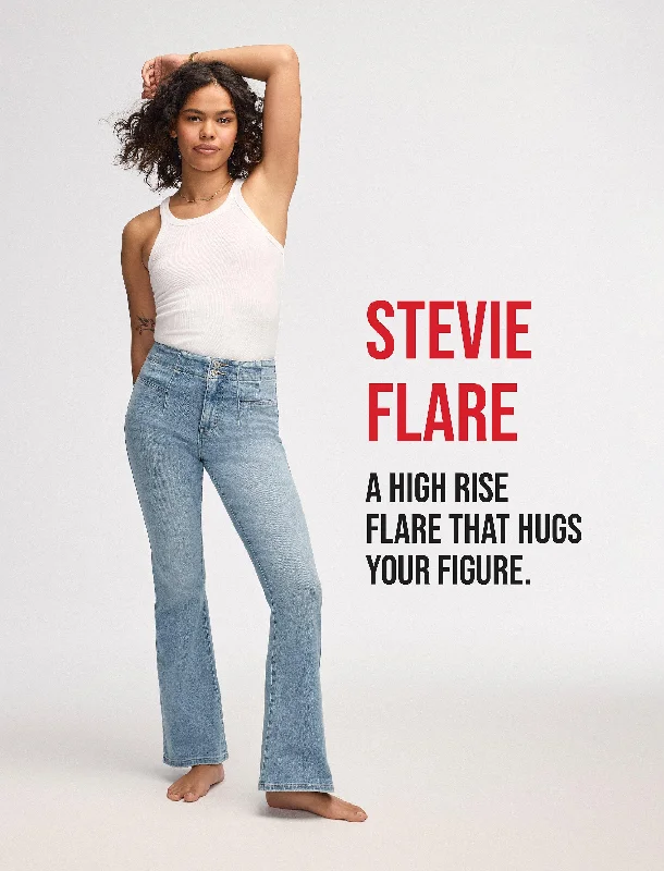 Flare dresses with geometric prints for a contemporary look -Lucky Brand Women's High Rise Stevie Flare Flare dresses with geometric prints for a contemporary look -Lucky Brand Women's High Rise Stevie Flare