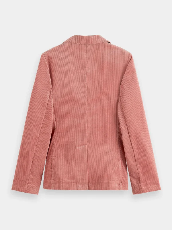 Corduroy blazer