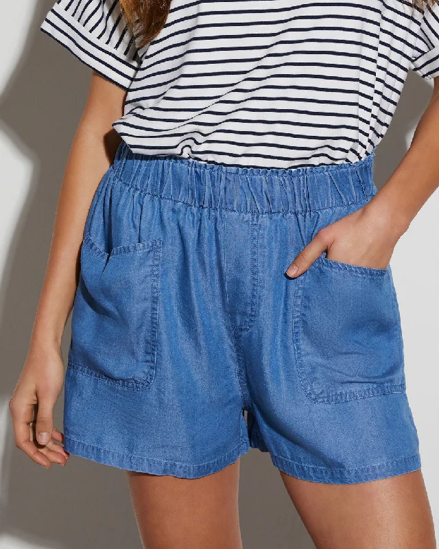 Florida High Rise Pocketed Shorts