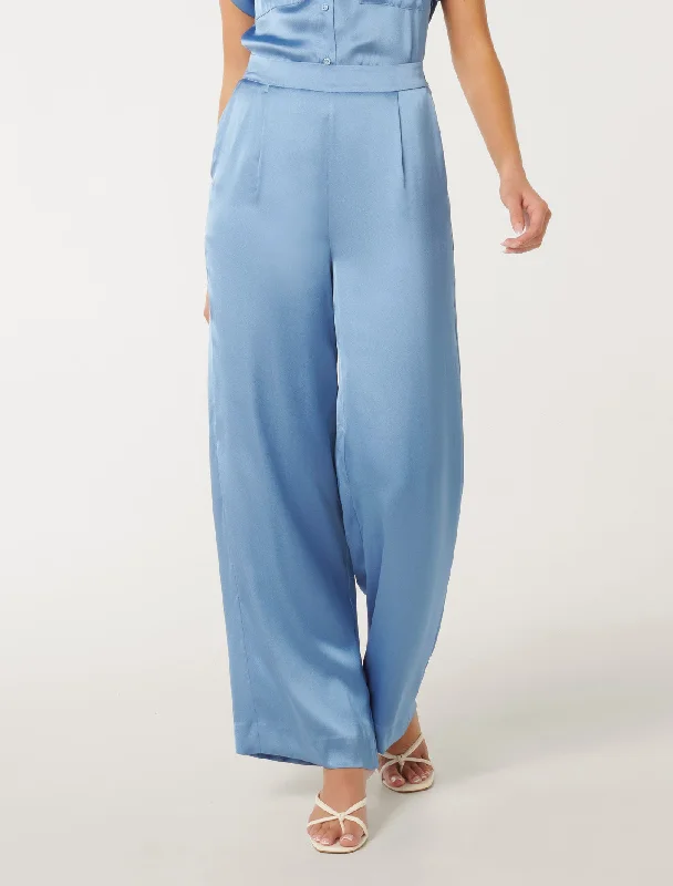 Simone Satin Pants