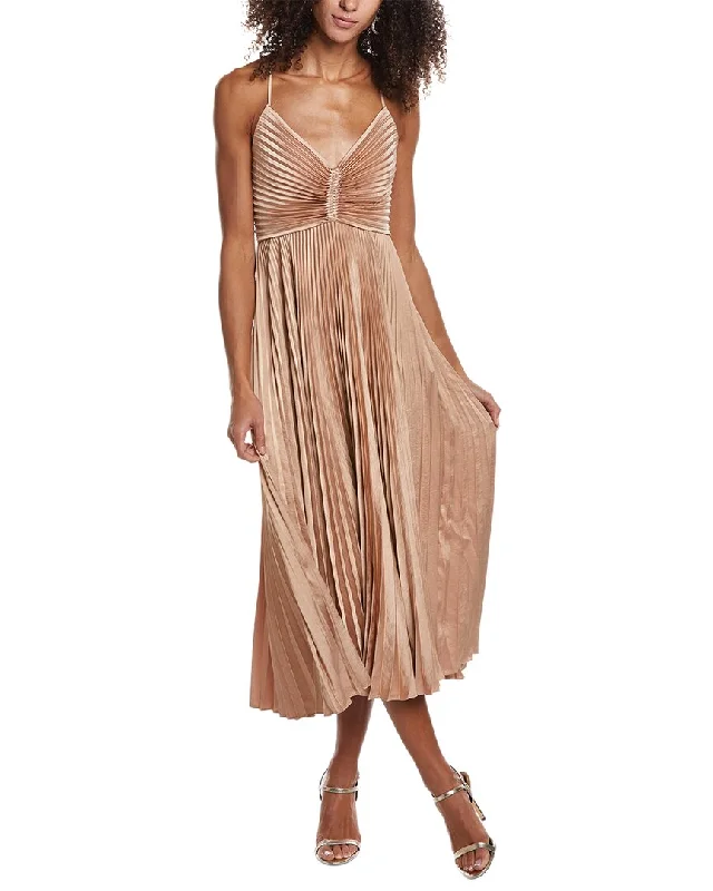 Tiered mini dresses for a playful silhouette -A.L.C. Gemini Midi Dress