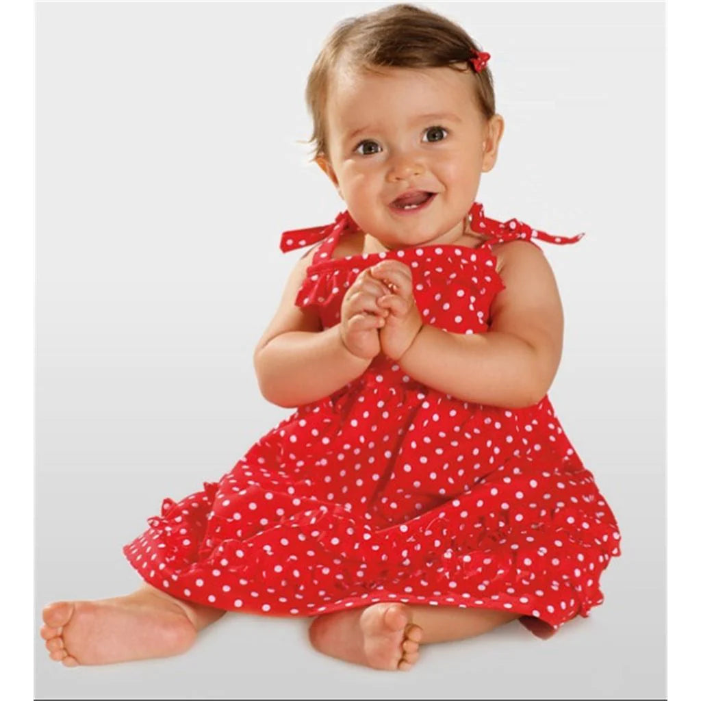 Trendy midi dresses for summer -Burda Babies Co-ordinates 9650