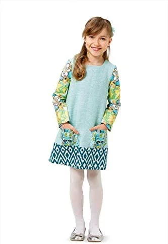 Vintage inspired dresses for women -Burda Children's Dresses 9380