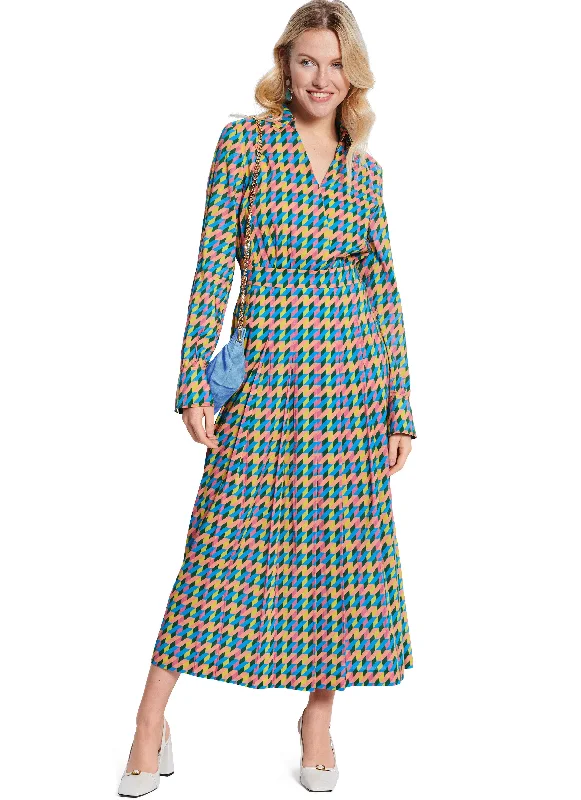 Shop maxi dresses for tall women -Burda Dress 5767