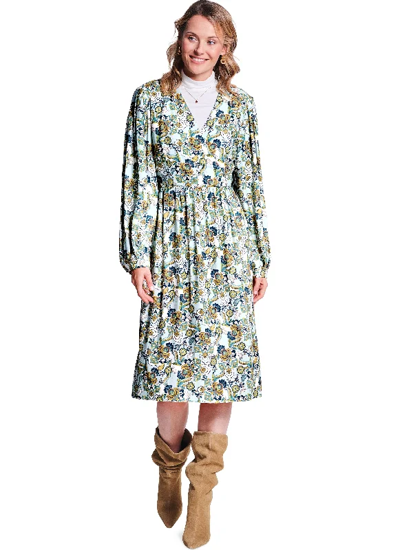 Shop mini dresses for summer parties -Burda Dress 5784