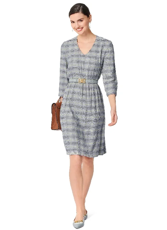 Mini dresses with sheer panels for a modern twist -Burda Style Pattern 6030 Ladies Outerwear Dress / Blouse Mini dresses with sheer panels for a modern twist -Burda Style Pattern 6030 Ladies Outerwear Dress / Blouse