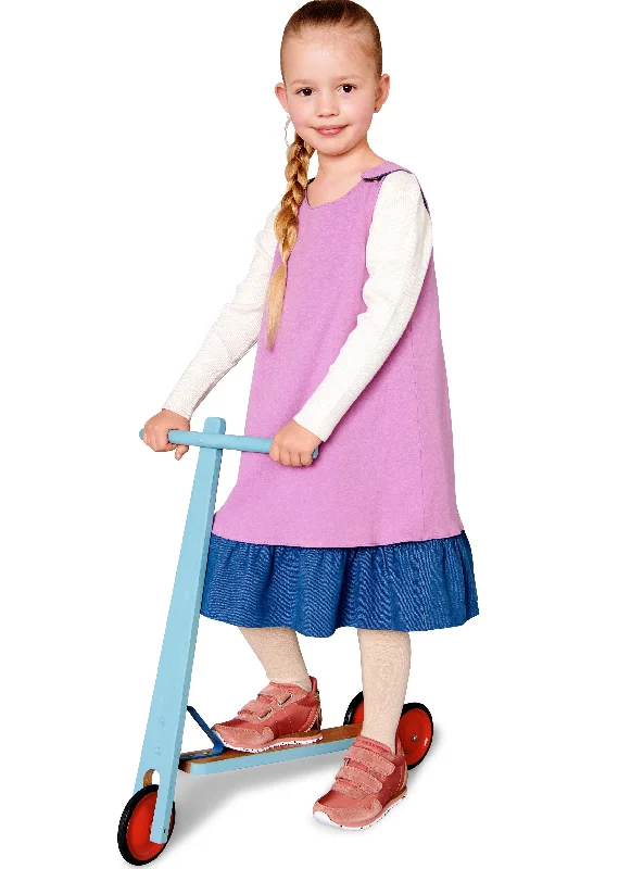 Belted mini dresses for a defined waistline -Burda Sewing Pattern 9238 Children's Dress Belted mini dresses for a defined waistline -Burda Sewing Pattern 9238 Children's Dress