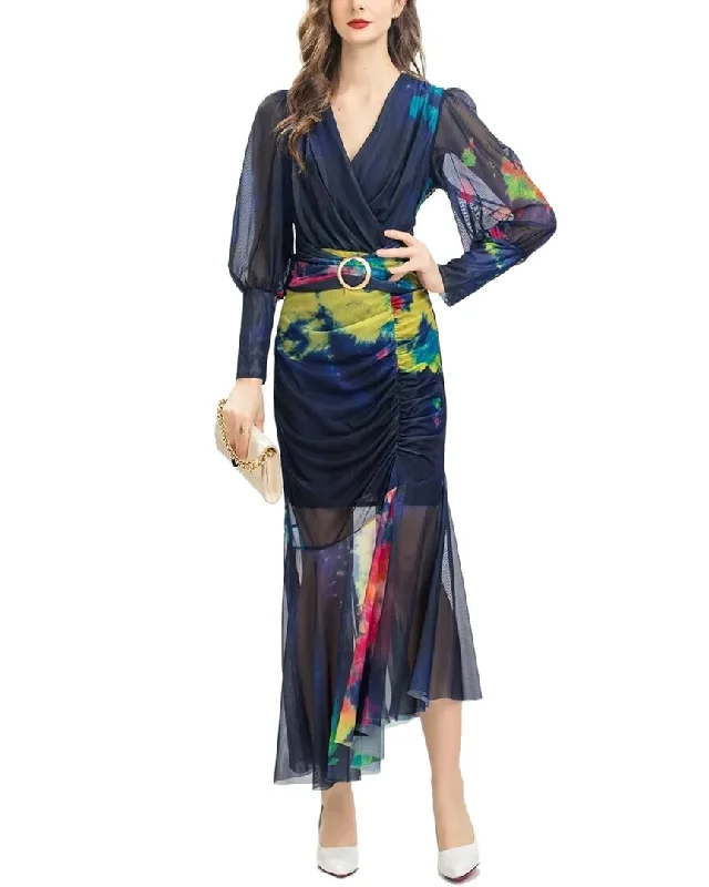 Peasant style mini dresses for a boho-chic appearance -BURRYCO Dress