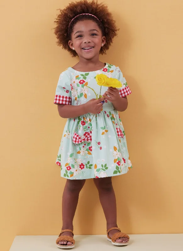 Best dresses for summer holidays -Butterick Baby/Child Dress & Romper B6987