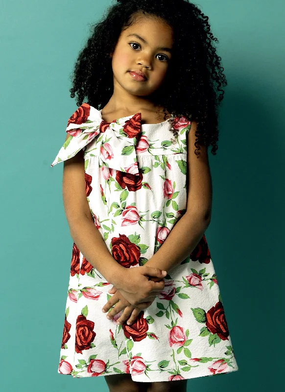 Shop dresses for beach vacations -Butterick Baby/Child Dresses B5876