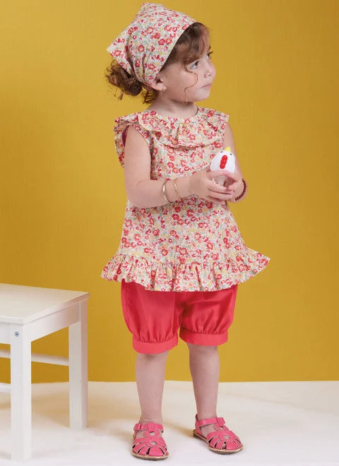Dresses for women in petite sizes -Butterick Baby/Child Outfit B6951