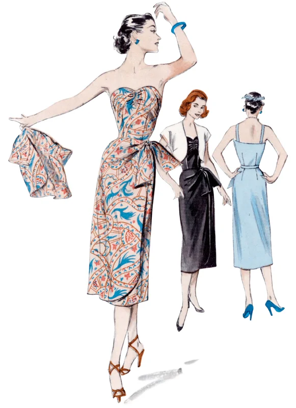 Mini dresses with tiered skirts for a fun vibe -Butterick Sewing Pattern B6923 Misses' Dress and Bolero Jacket Mini dresses with tiered skirts for a fun vibe -Butterick Sewing Pattern B6923 Misses' Dress and Bolero Jacket