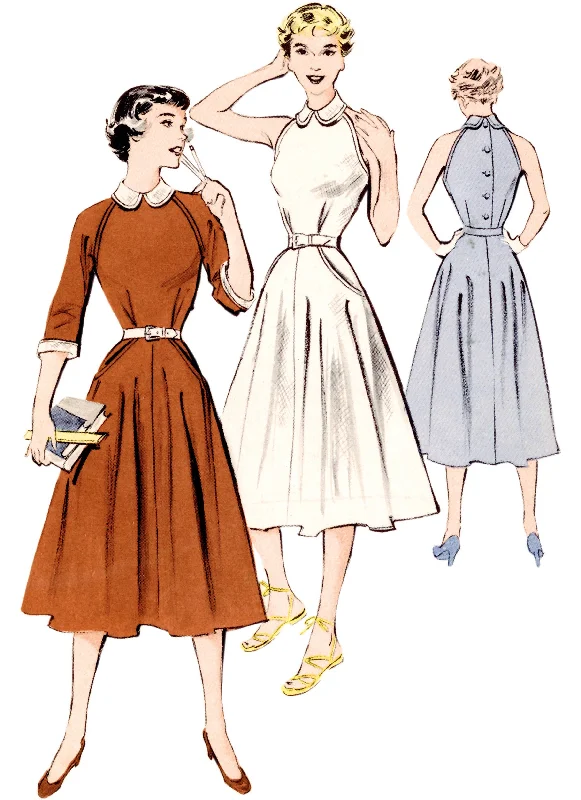 Pleated mini dresses for a textured appearance -Butterick Sewing Pattern 6992 Vintage 1950's dress Pleated mini dresses for a textured appearance -Butterick Sewing Pattern 6992 Vintage 1950's dress