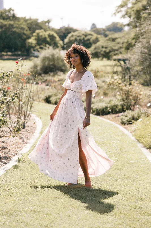 Off-shoulder mini dresses with ruffle sleeves for a playful vibe -Chloe Puff Sleeve Dress - Chloe Print Off-shoulder mini dresses with ruffle sleeves for a playful vibe -Chloe Puff Sleeve Dress - Chloe Print