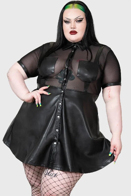 Stylish dresses for plus-size women -Day Of Detriment Dress [PLUS]