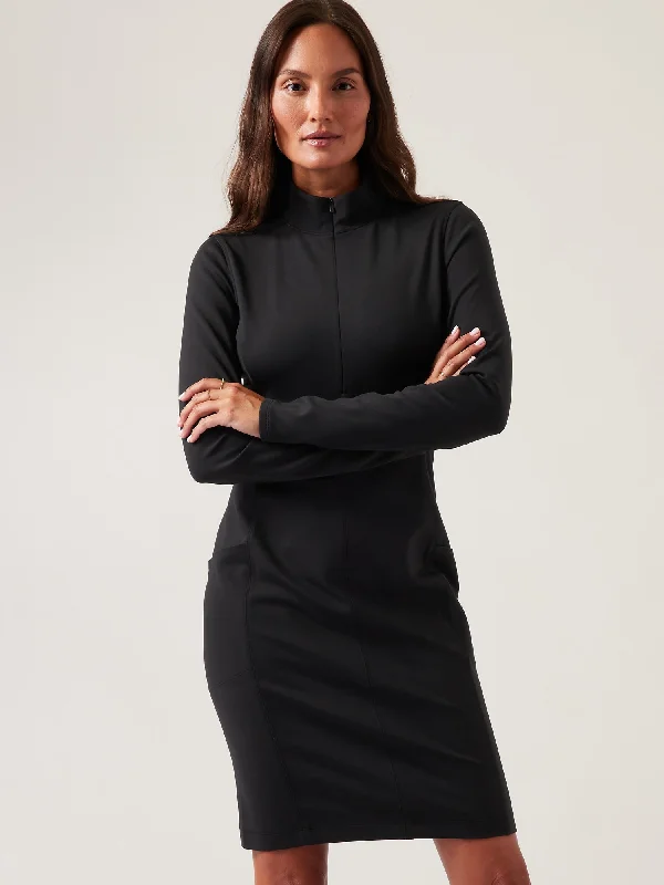 Scoop neck mini dresses for a classic neckline -Delancey Dress
