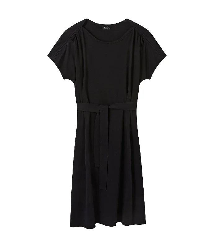 Mini dresses with zip-up back for easy wear -Eugenie dress
