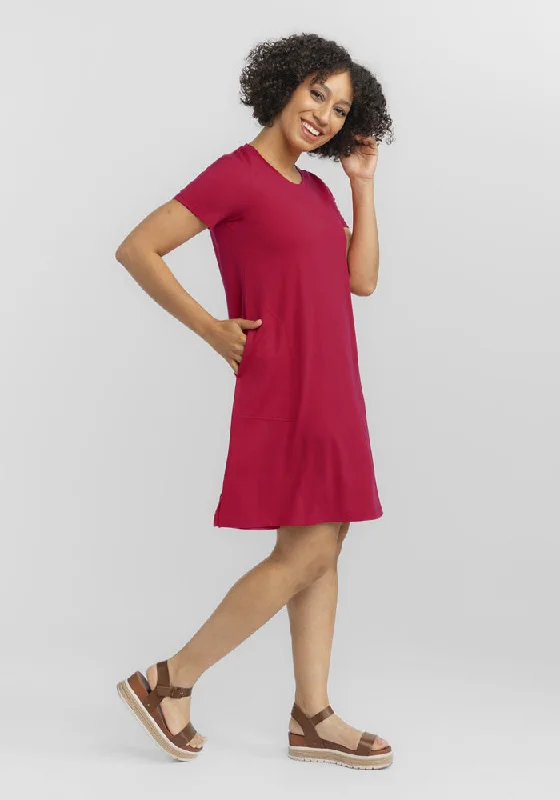 Buy stylish maxi dresses for women -Georgie Dress - Viva Magenta