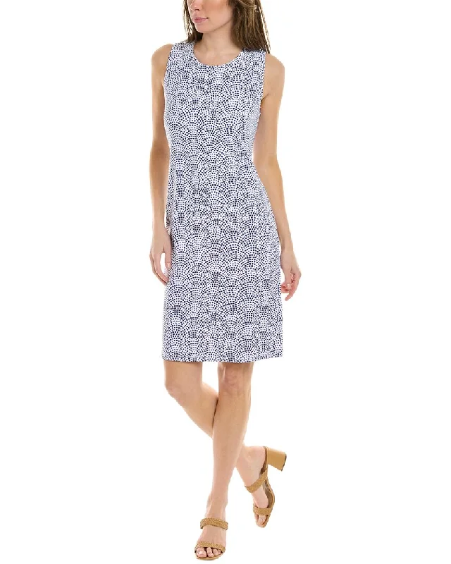 Linen mini dresses for breathable comfort -J.McLaughlin Sophia Catalina Cloth Dress