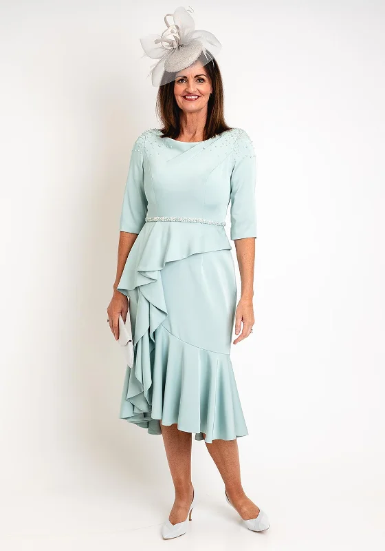 Hooded mini dresses for a sporty and casual outfit -John Charles Waterfall Drape Midi Dress, Egg Shell Hooded mini dresses for a sporty and casual outfit -John Charles Waterfall Drape Midi Dress, Egg Shell