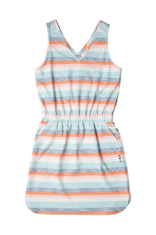 Sexy dresses for special occasions -Women's Ensenada Dress - Cool Stripe