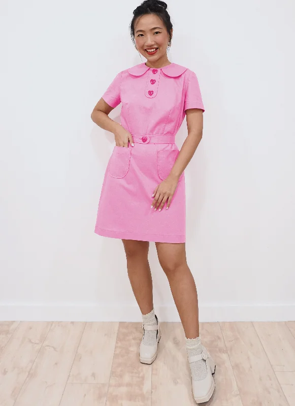 Mini dresses with color-block design for a modern twist -Know Me sewing pattern 2029 Misses' Dresses Mini dresses with color-block design for a modern twist -Know Me sewing pattern 2029 Misses' Dresses