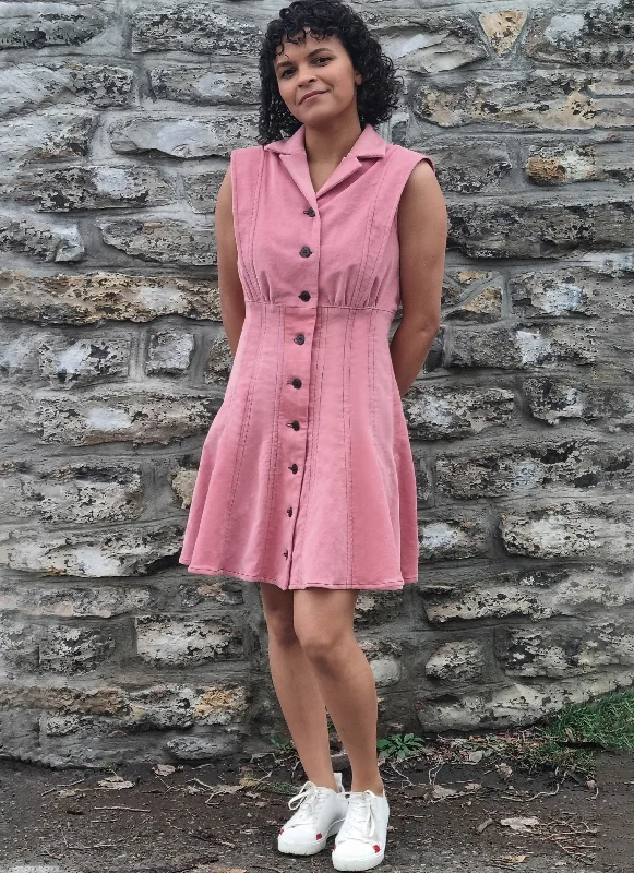 Mini dresses with side pockets for practicality -Know Me sewing pattern 2031 Misses' Dresses Mini dresses with side pockets for practicality -Know Me sewing pattern 2031 Misses' Dresses