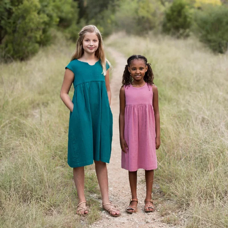 Dresses for pear-shaped body types -Made by Rae Baby/Child Geranium Dress