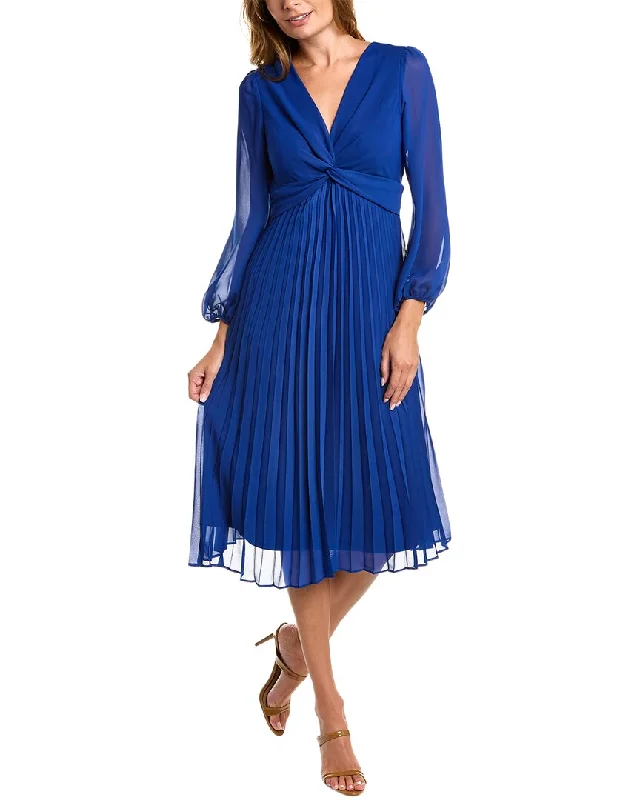 Mini dresses with tiered skirts for a fun and flirty look -MAISON TARA Chiffon Dress Mini dresses with tiered skirts for a fun and flirty look -MAISON TARA Chiffon Dress