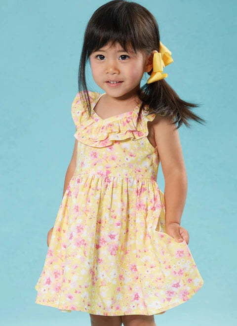 Women's dresses for fall and winter -McCalls Baby/Child Dresses M8372