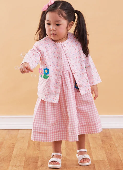 Dresses for formal dinners and events -McCalls Baby/Child Outfit M8416