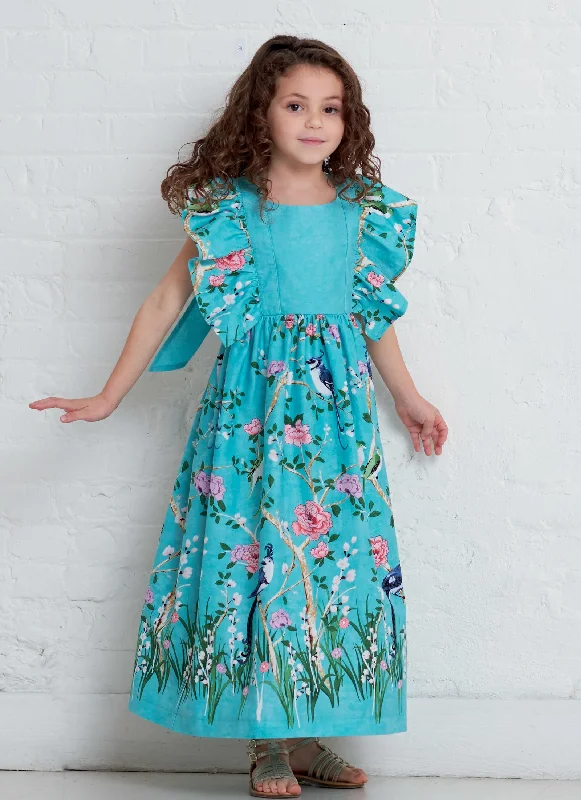 Chic dresses for women over 40 -McCalls Children's Dresses M7739