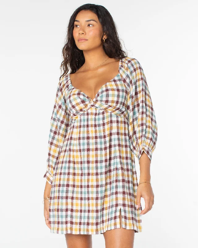 Vintage inspired dresses for women -Moonlight Shores Dress - Fudgesickle