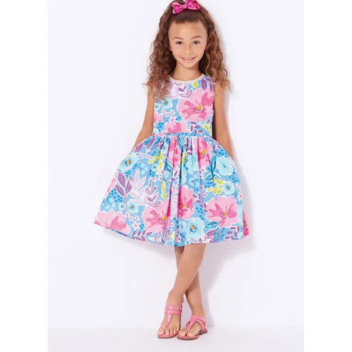 Elegant evening dresses for prom -New Look Baby/Children's Dresses N6726