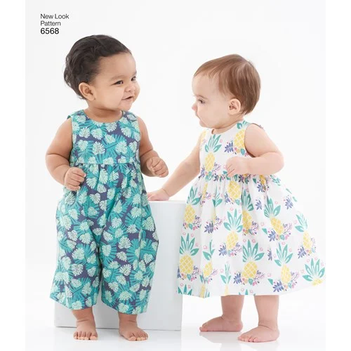Best dresses for summer holidays -New Look Baby Dress, Romper and Jacket N6568
