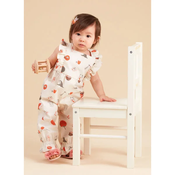 Shop trendy dresses for brunch dates -New Look Baby Rompers and Dress N6738