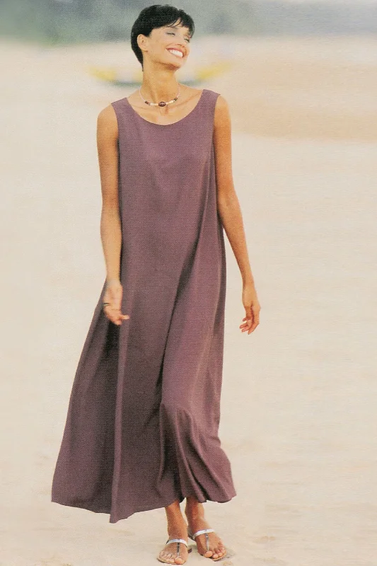 Mini dresses with pleated designs -NL6229 Misses Boho Dress pattern | Easy