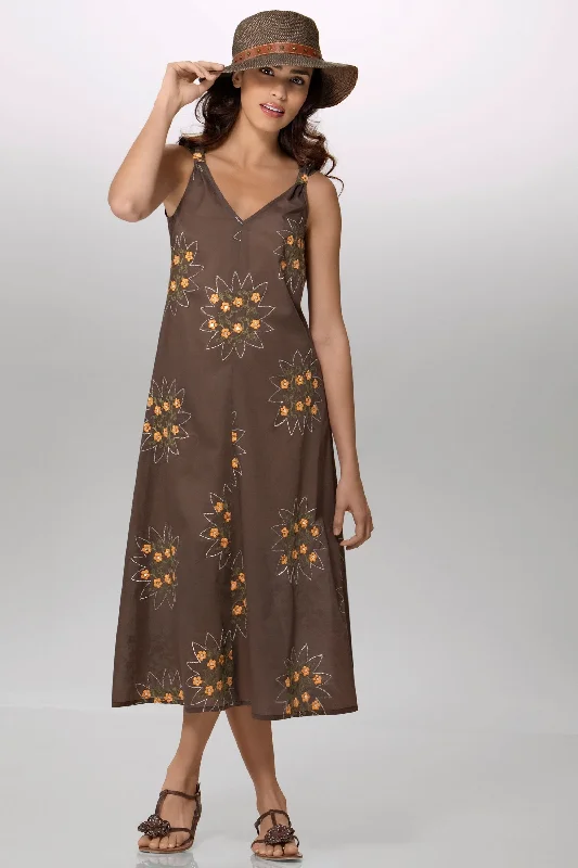 Mini dresses with sheer panels for a modern twist -NL6889 Misses Dress | Easy