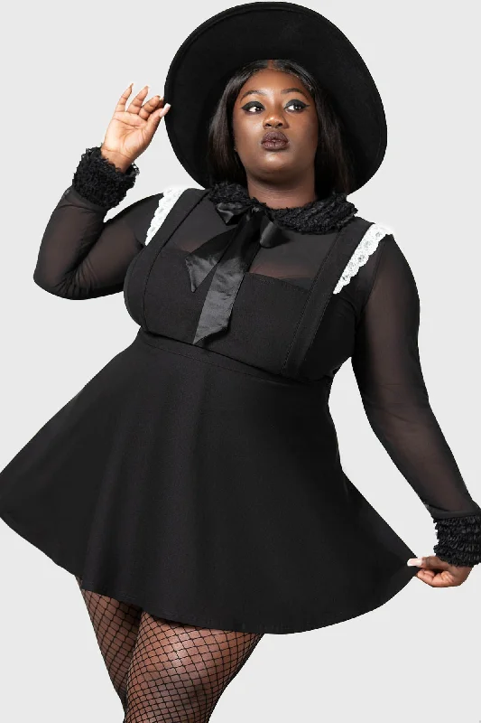 Shop cute dresses for weddings online -Oriel Pinafore [PLUS]