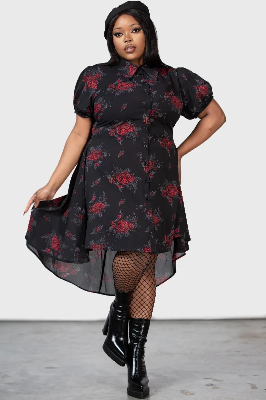 Shop dresses for beach vacations -Pandora's Revenge Dress [PLUS]