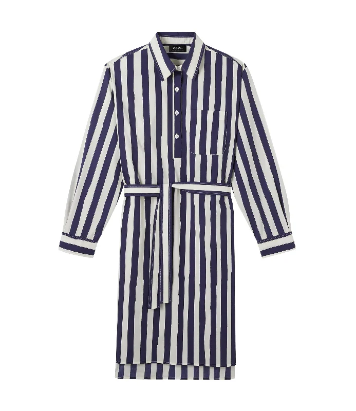 Wrap-style mini dresses for an adjustable fit -Plaja dress