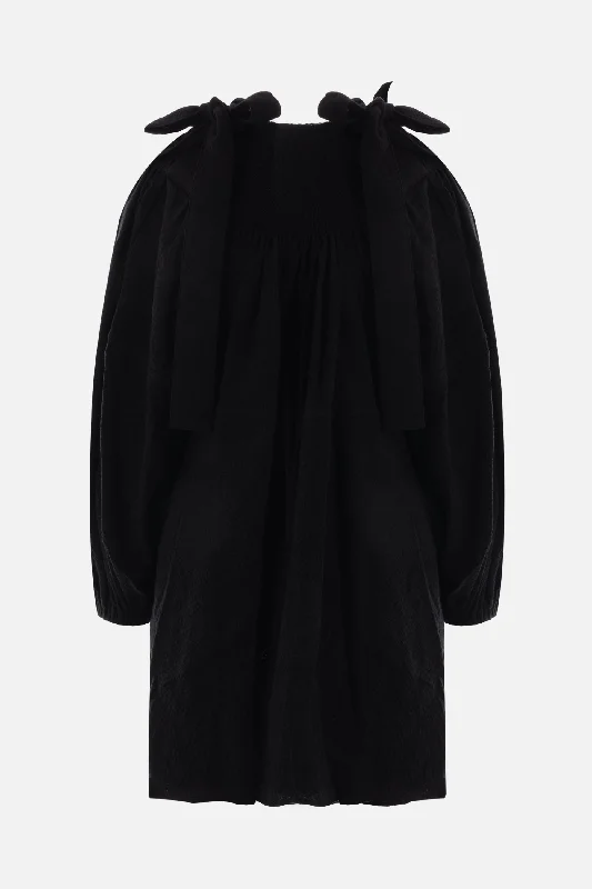 Vintage inspired dresses for women -Fran cotton and wool dress