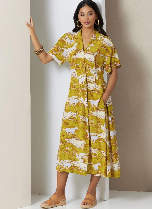 Satin mini dresses for a luxurious feel -Vogue sewing pattern 2024 Dress by Rachel Comey Satin mini dresses for a luxurious feel -Vogue sewing pattern 2024 Dress by Rachel Comey