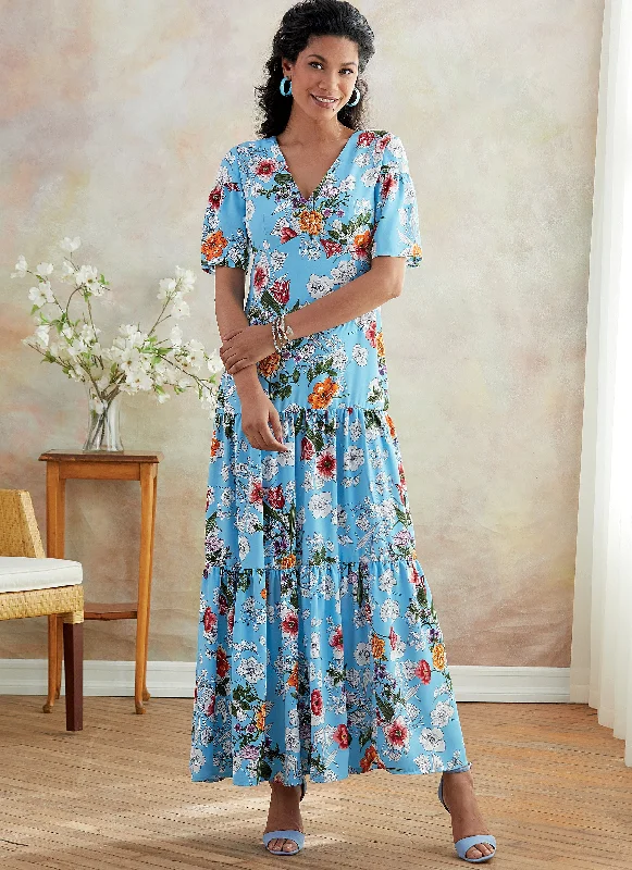 Mini dresses with bow tie details for a cute appearance -Butterick 6678 Misses'/Misses' Petite Dress Pattern | Easy Mini dresses with bow tie details for a cute appearance -Butterick 6678 Misses'/Misses' Petite Dress Pattern | Easy