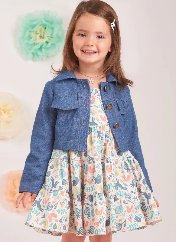Flattering dresses for hourglass figure -Simplicity Baby/Child Dress & Jacket S9899