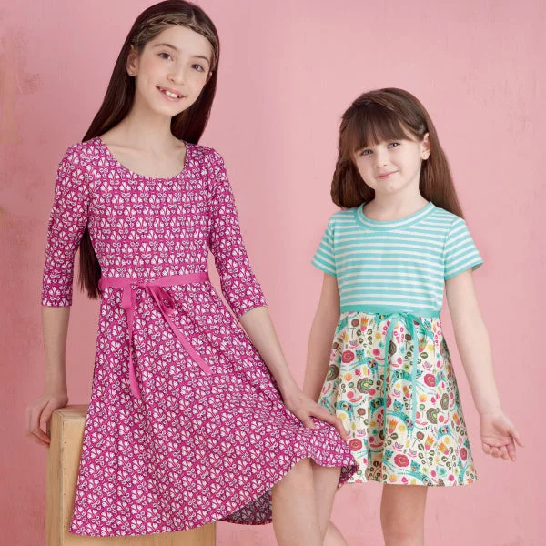 Affordable work dresses for professional women -Simplicity Child/Teen Dresses S9322