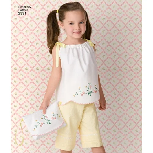 Shop dresses for cocktail parties -Simplicity Children's Outfits S2391