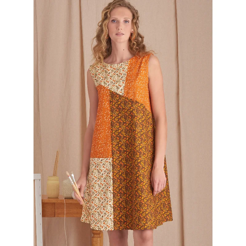 Culotte style mini dresses for a modern look -Simplicity Sewing Pattern 9615 Misses' Dresses Culotte style mini dresses for a modern look -Simplicity Sewing Pattern 9615 Misses' Dresses